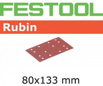 Фото Материал шлифовальный Festool Rubin II P 60, компл. из 10 шт. STF 80X133 P 60 RU2/10 в интернет-магазине ToolHaus.ru